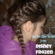 Elsa Braid to Prevent Head Lice